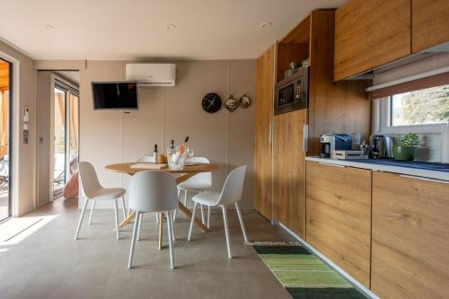köök, Val di Venere Glamp House in Poiano