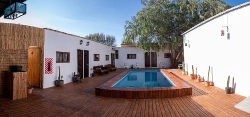 Piscina, Puna Hostel in San Pedro de Atacama