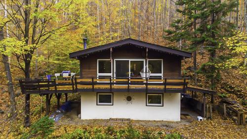 Chalet dans les arbres. 3 ch. /trees house 3bdr in Lac Sainte-Marie (QC)