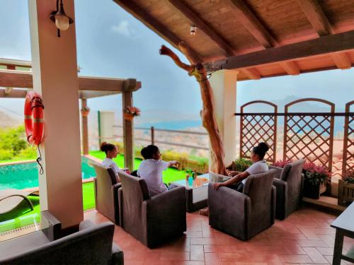 Pub/Lounge, Hotel Belvedere Mindelo, Cabo Verde in Mindelo városközpont
