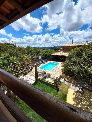 景觀, Pousada Cachoeiras do Cipó (Pousada Cachoeiras do Cipo) in 桑塔納杜裡亞舒