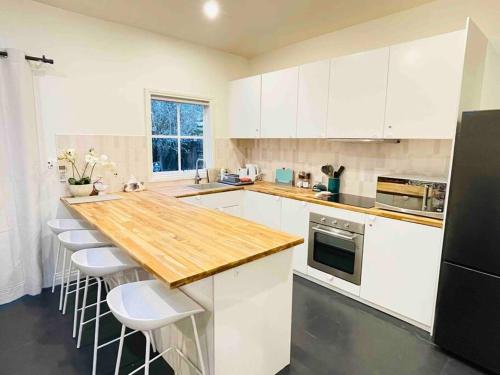 廚房, Lemon Tree Cottage Yarraville Inner City Oasis in 亞拉維爾