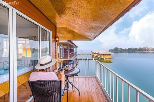 Balcony/terrace, Phupai Lake Resort near Huai Mae Khamin Waterfall