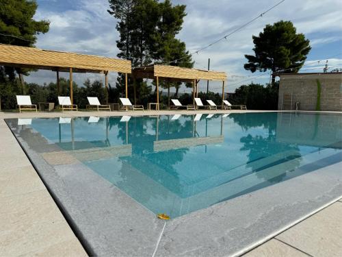 Úszómedence, Agriturismo Fiori d'Arancio in Palagiano