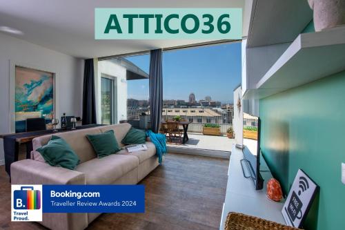 Attico 36 e 49 con terrazza vista mare e parcheggio grande, Genua (zdjęcie 4)