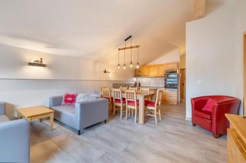 Kitchen, Ferienwohnung Athosia in Leukerbad