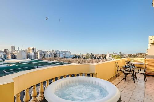 Terraza Privada con Parrilla en Recoleta