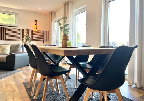 Létesítmények, Große Wohnung Wellness + Sauna + Netflix in Petershagen