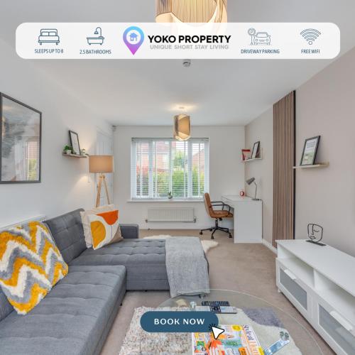 Oakbridge House - 6 mins drive to CMK - Free Parking, Fast WiFi, Smart TVs with Sky and Netflix by Yoko Property