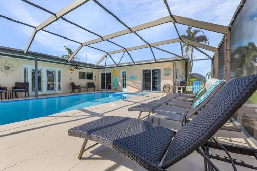 Pool Time and Fun Times at Mermaid Dream, Cape Coral