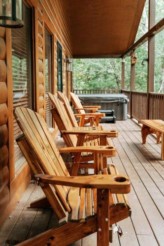 Hot tub, Mountain Seclusion in Oldham (TN)