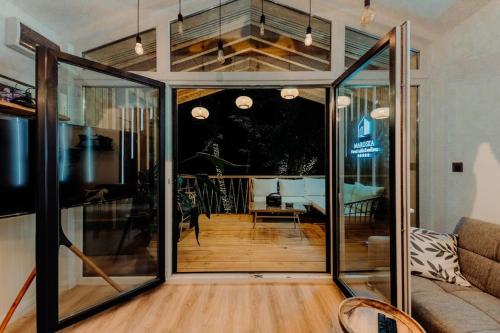 Balkons/terase, Maroska Forest Cabin & Wellness in Szokolya