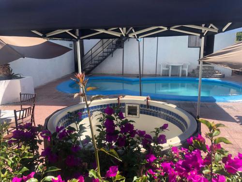 Grill town relax house in Torija, Mexico