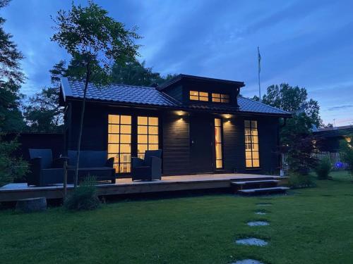 Tiny house hidden in the backyard