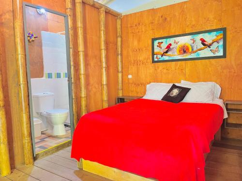 Cabanas con cascada privada & vistas a la montana Naturaleza total in Manizales