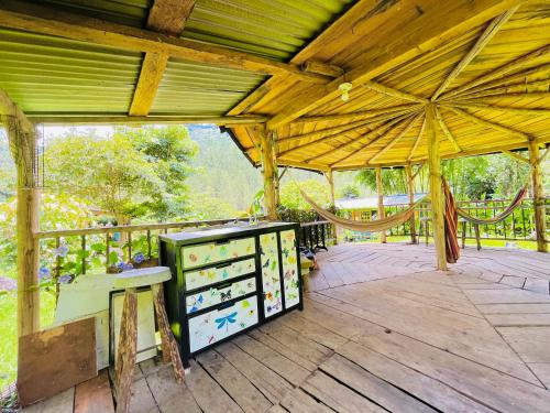 View, Cabanas con cascada privada & vistas a la montana Naturaleza total in Manizales