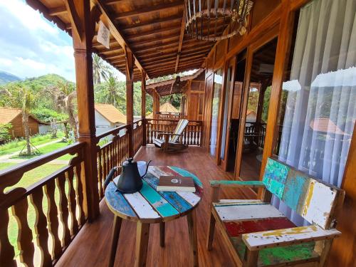 Balcony/terrace, Bhalance Retreat in Padang Bai