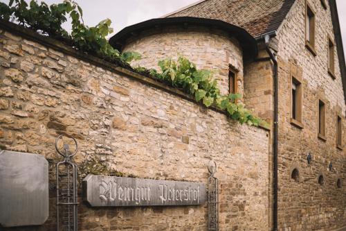 A szálláshely kívülről, Weingut Petershof in Alzey