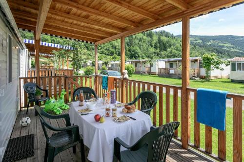 Erkély/terasz, Albatross Mobile Homes on Camping Bella Austria in St. Peter Am Kammersberg