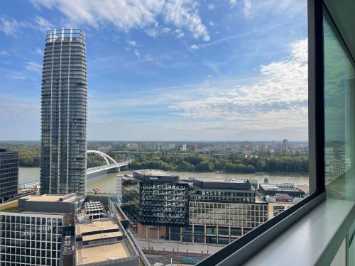SAG 22nd floor Panorama city free parking Free wifi, Bratislava