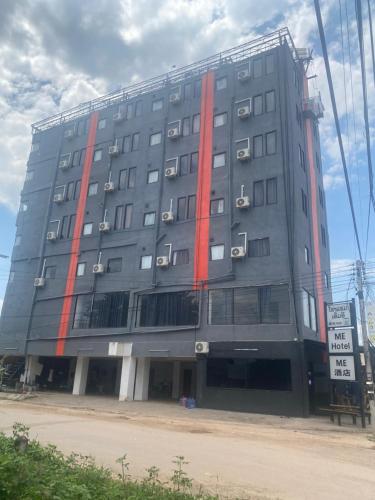 Hotellet från utsidan, M.E Hotel near Louang Namtha Flygplats