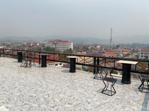 balkong/terrass, M.E Hotel near Louang Namtha Flygplats