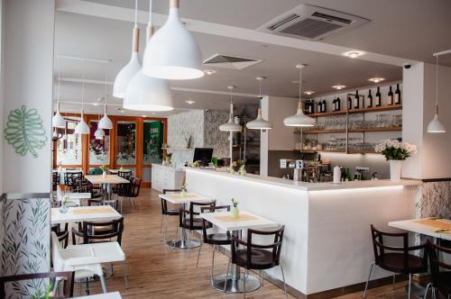 Restaurante, Design Hotel Romantick in Trebon