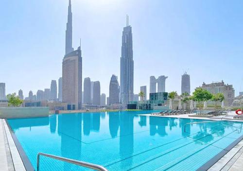 Premium 3BR plus Maids Burj Khalifa & Dubai Mall view, Dubái (foto 5)