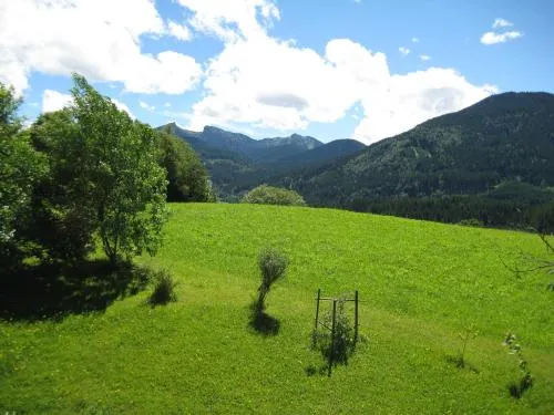 Bergblick in Saulgrub, Deutschland