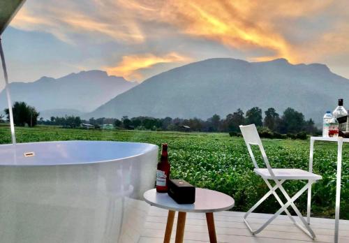 View, Paradise Resort & Cafe in Chiang Dao