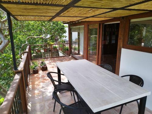 Balcony/terrace, Hotel Aire Libre - Apartamento C in Sopota