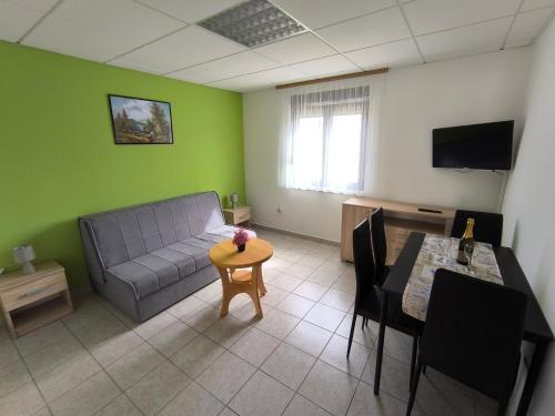 Two-Bedroom Apartment with Terrace room in Family-friendly apartments with swimming pool Sabunike Zadar - 11837