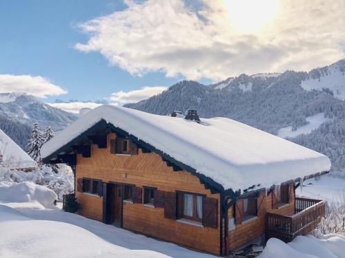 Chalet spacieux 12 pers, 4 ch, 4 sdb, cuisine équipée, parking, cheminée - FR-1-676-201