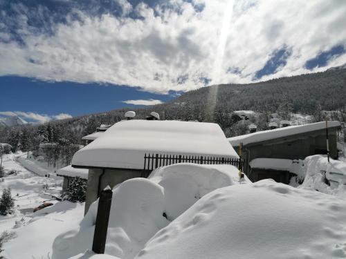 Chalet Ca ad Me Pare Alloggio con terrazza panoramica in Moncenisio