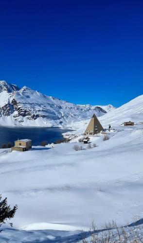 Chalet Ca ad Me Pare Alloggio con terrazza panoramica in Moncenisio