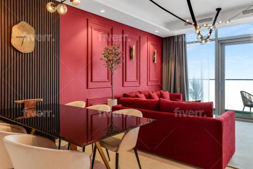 5 Star Apartment with Burj View Infinity Pool and Gym Spa, Dubai (photo 10)