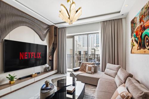 Spacious Apartment - Dubai Creek Harbour by DuStay, Dubai