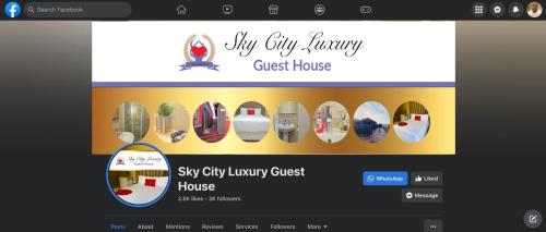 Sky city luxury guest house in Katlehong