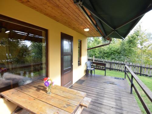 Balkons/terase, Holiday Home near Lake Mausz, Kashubia in Karłowo