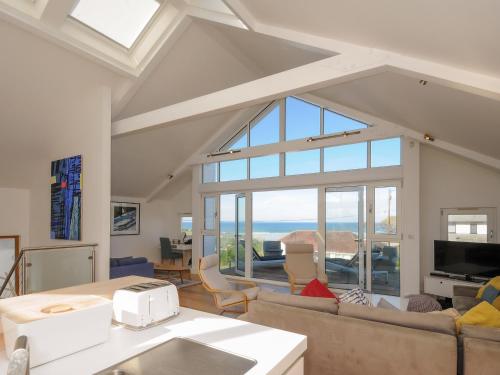 A szálláshely kívülről, Drishti in Polzeath