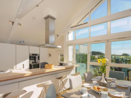 A szálláshely kívülről, Drishti in Polzeath