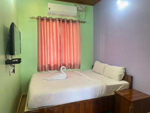 1 double bed