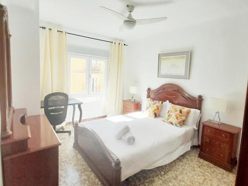 Apartamento en el centro amplio y confortable, Málaga