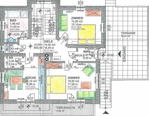 2 bedrooms, 4 beds
