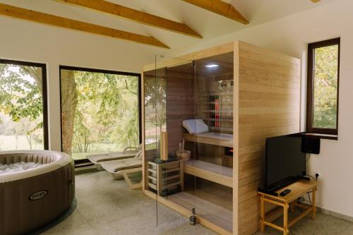 Sauna, Holiday Home Vito in Veļiko Trgovišče