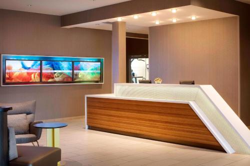 ล็อบบี้, SpringHill Suites by Marriott Indianapolis Downtown near พิพิธภัณฑ์ประวัติศาสตร์อินเดียนาเมดิคัล