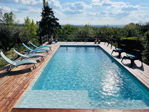 Villa 250 m2, piscine à 10 minutes de Toulouse gîte à louer Pin-Balma