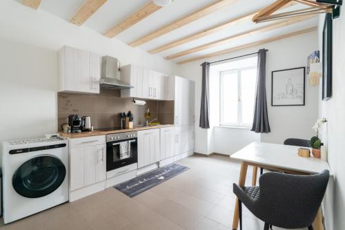 Konyha, COY Apartments Wachau - Relaxation In Style in Mautern