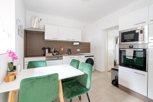 Konyha, COY Apartments Wachau - Relaxation In Style in Mautern