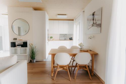 virtuve, Drauinsel Chalet Linsendorf in Gallizien